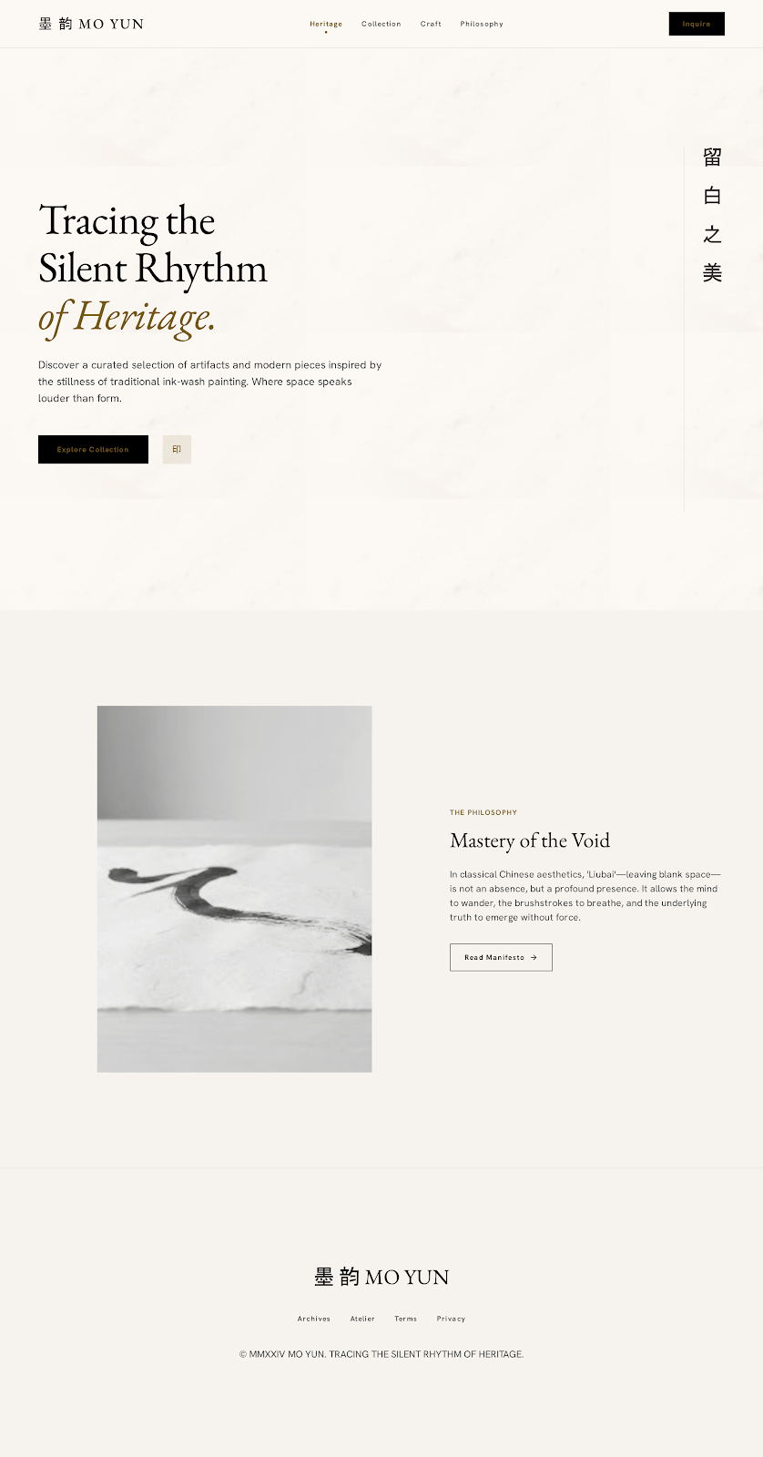 Stitch product redesign — sample landing page